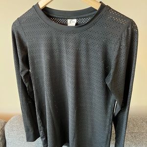 Zia Black Chill Long T - Size small